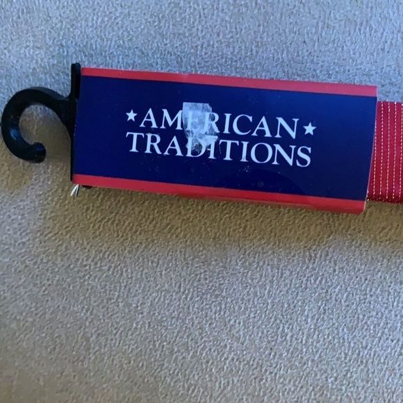 Youth adjustable red bow tie - Picture 6 of 6